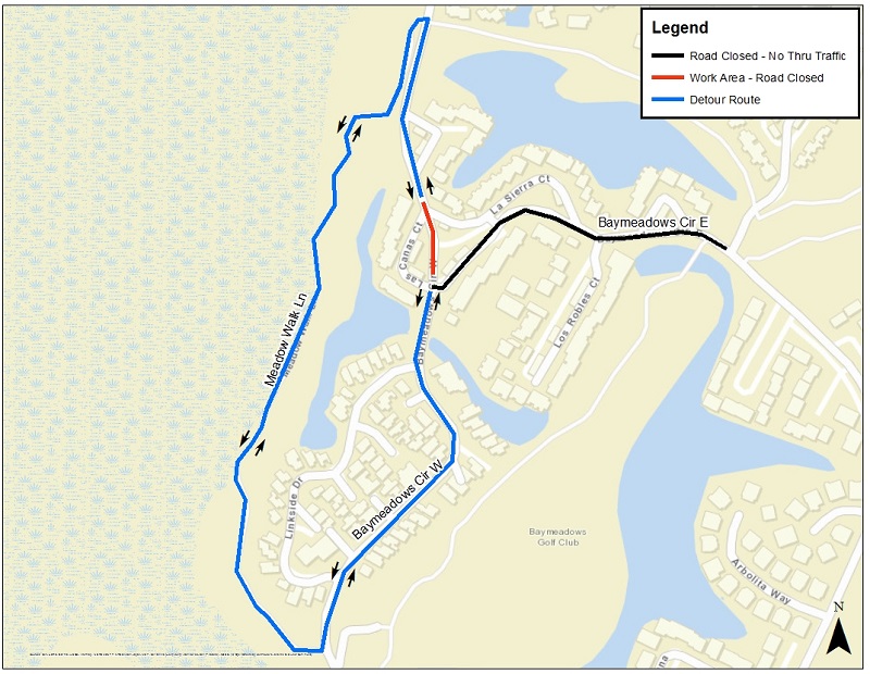 Baymeadows E Map ESIP